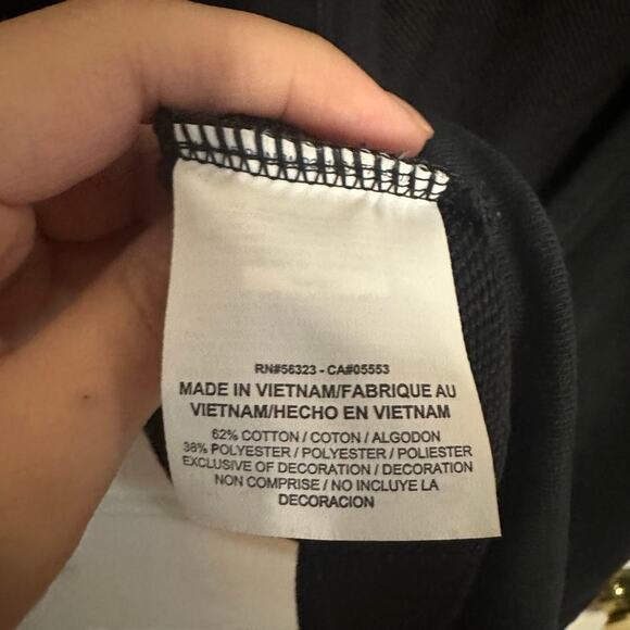 Nike Dri-Fit Versa Long Sleeve Training Top Open Back Black Size Medium - Picture 7 of 8